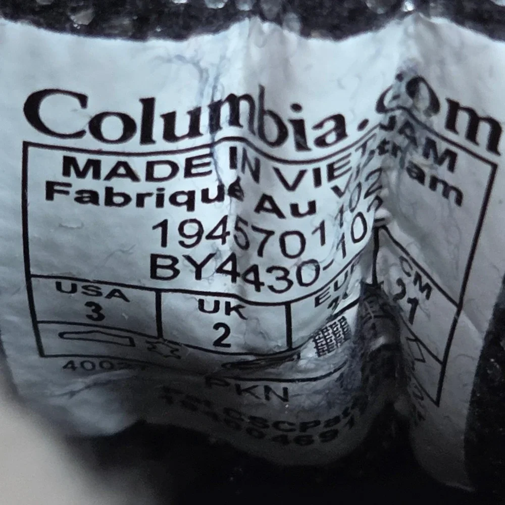 Columbia great appear