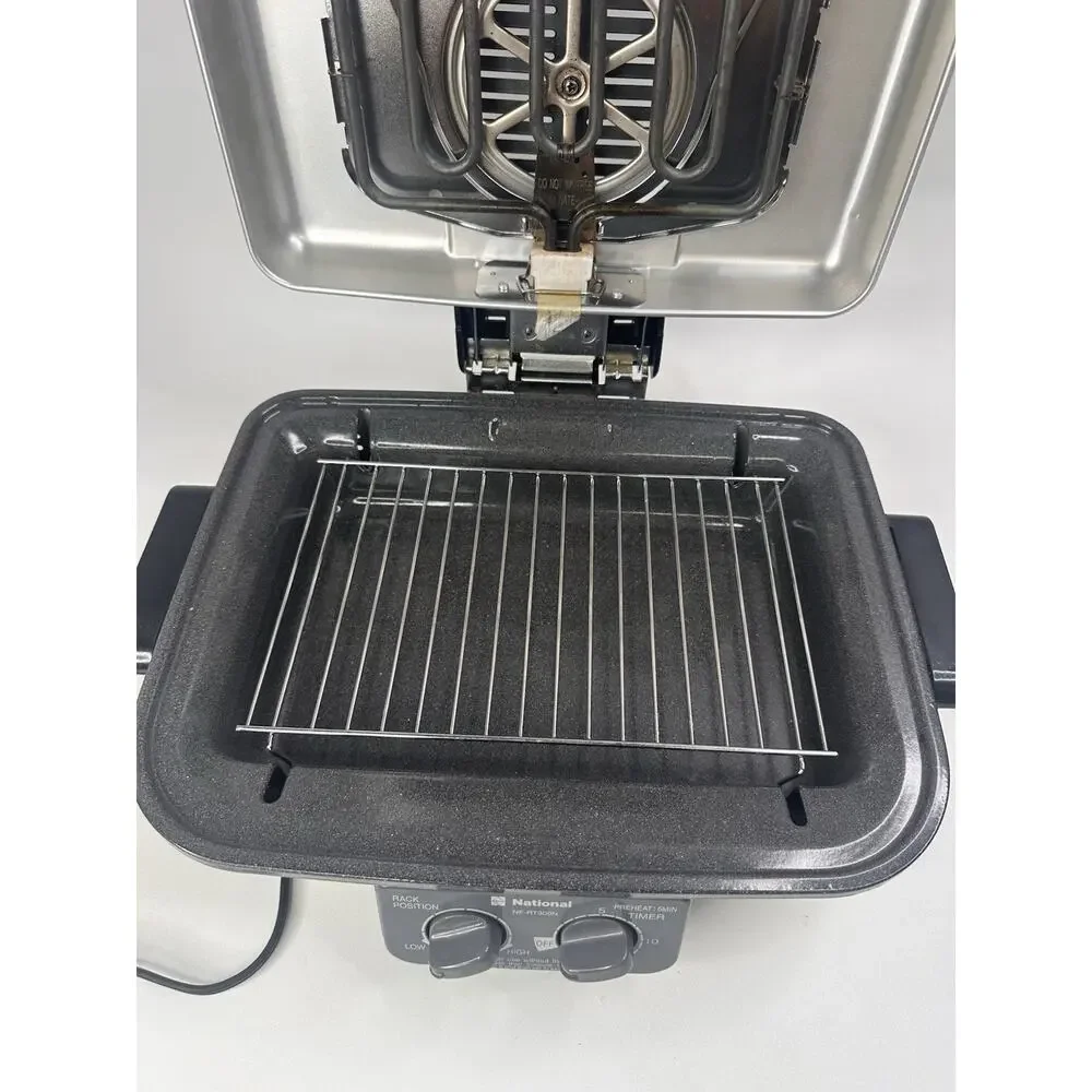 National NF-RT300 Smokeless Fish Roaster Grill Washable Japan 1991