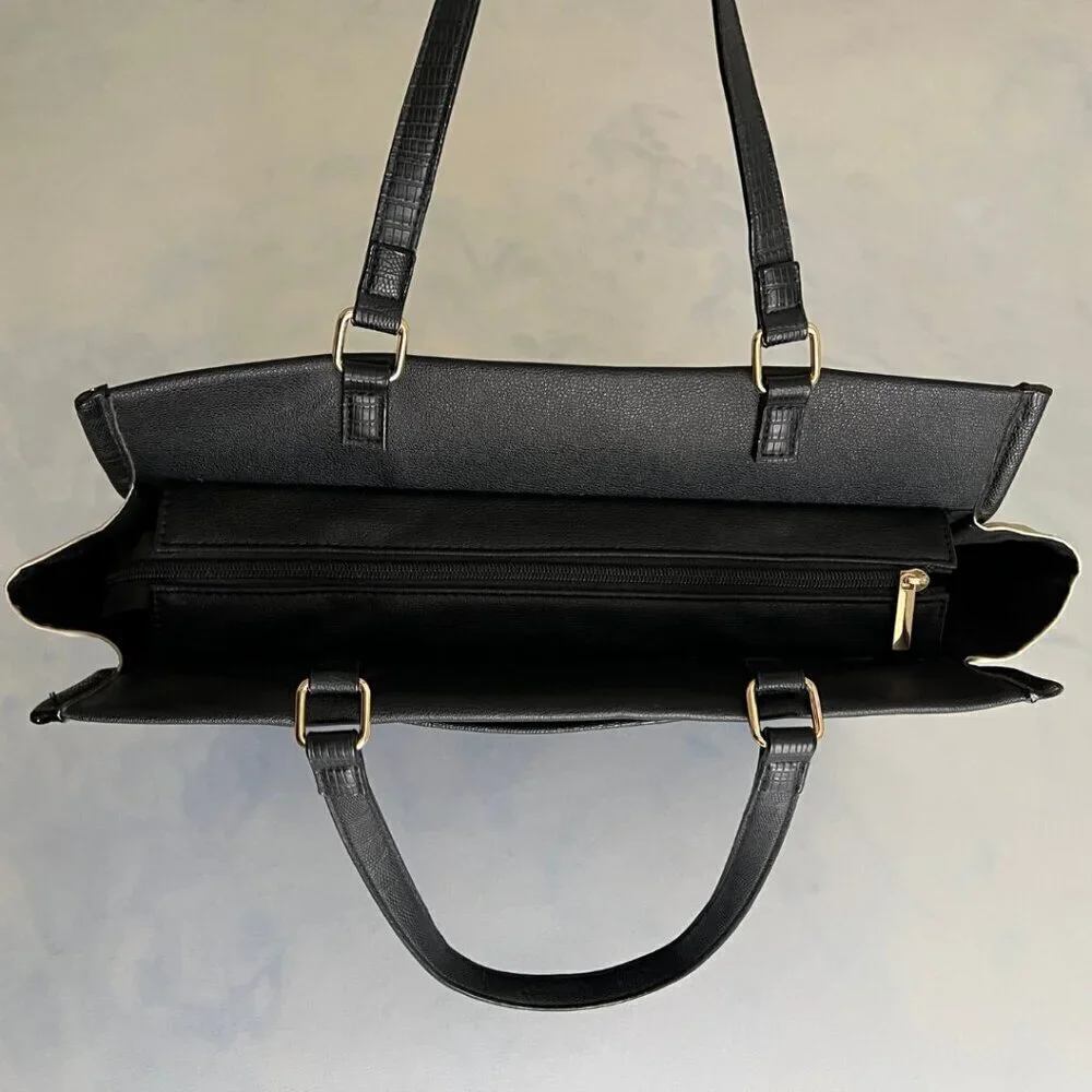A New Day Work School Brief Case Laptop Shoulder Bag Tote