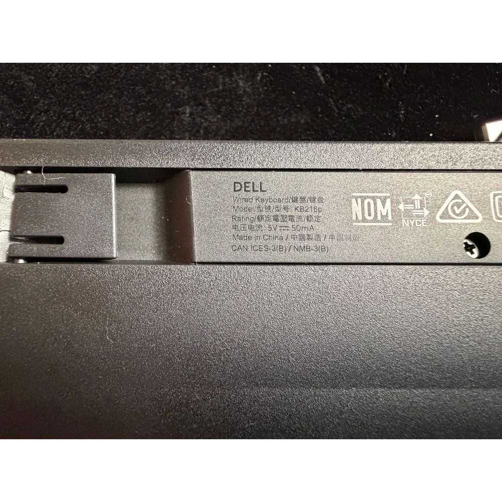 Dell kb216t wired