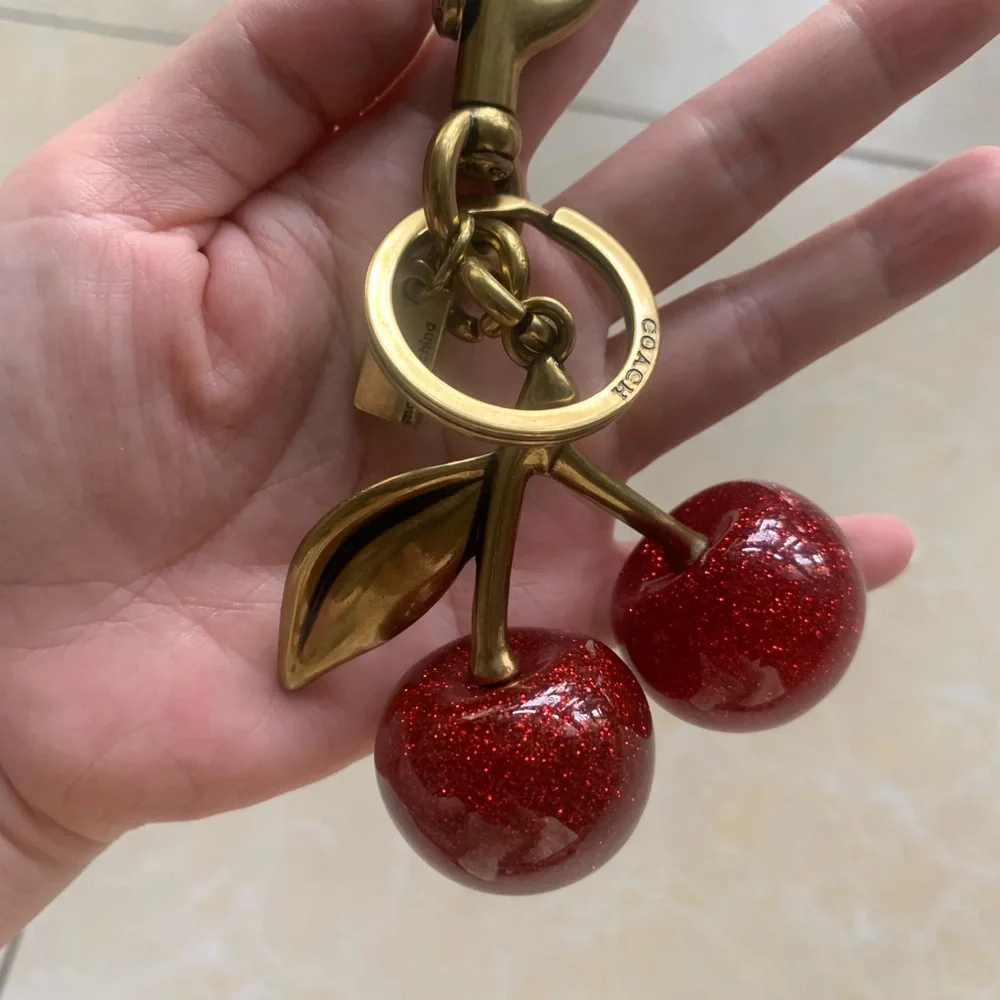 Coach keychain featuring