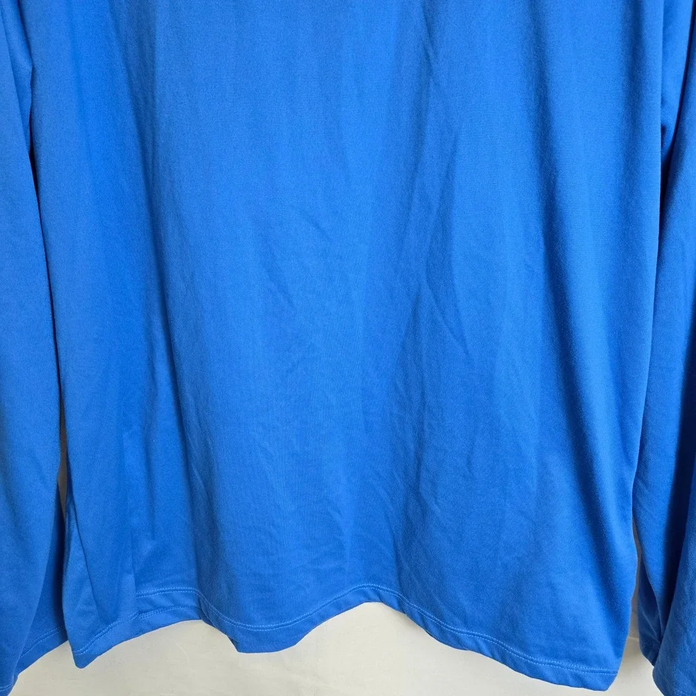 The North Face Elevation 1/4 Zip Long Sleeve Shirt, Gorpcore,‎ Blue, Medium