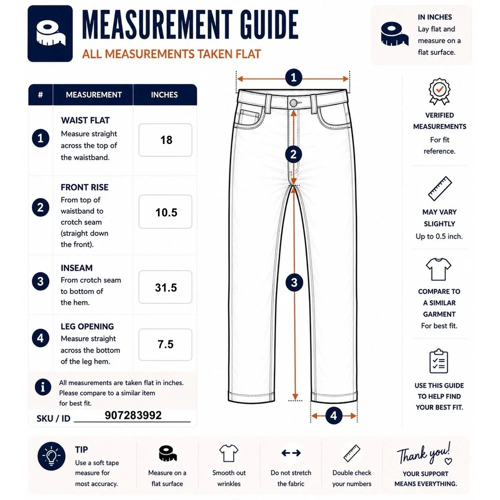 J. Crew measurements waist