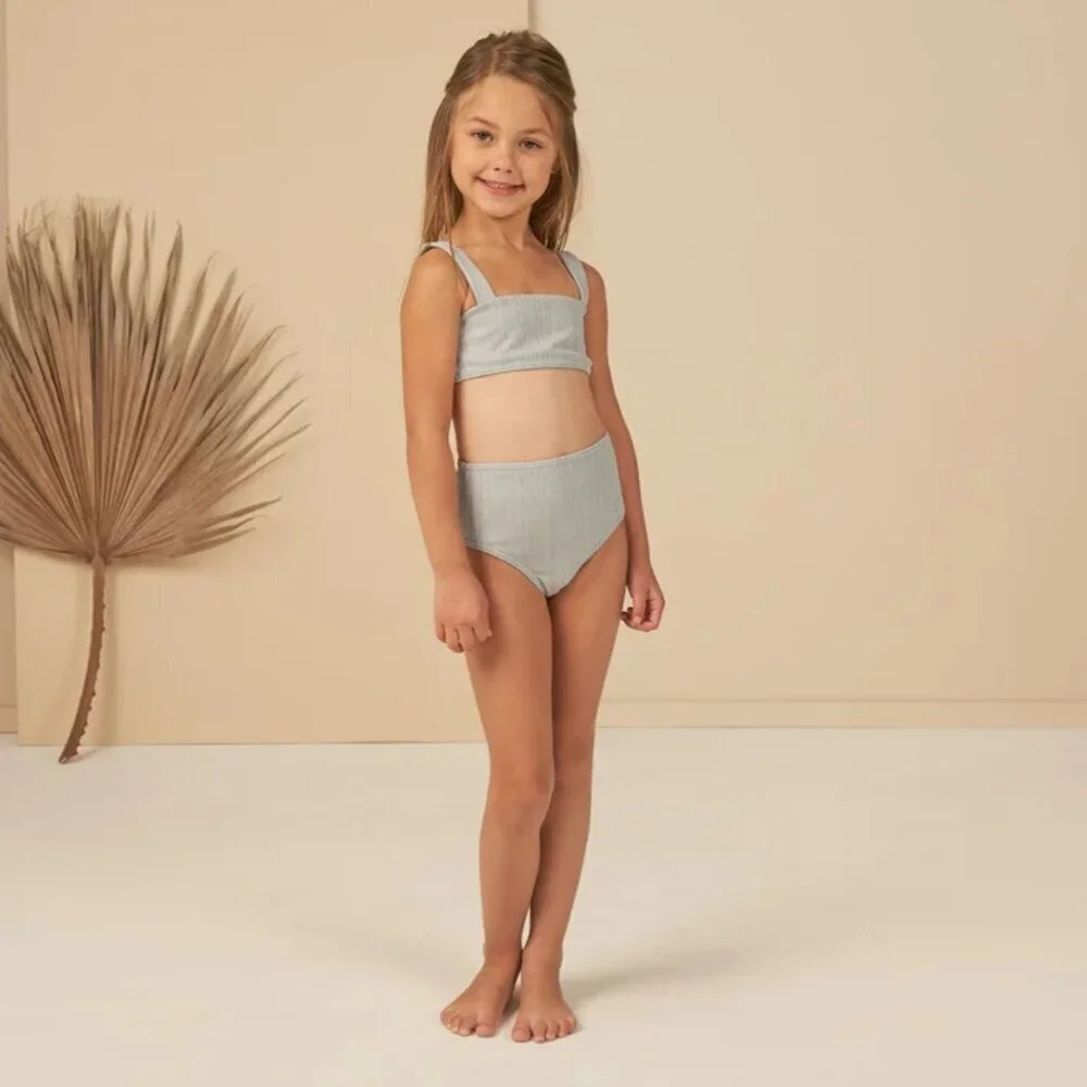 Quincy Mae top bikini fabric