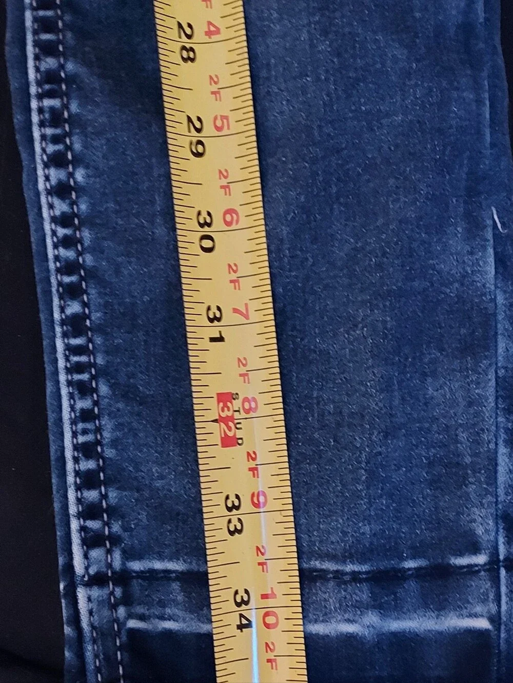 Justice Girl Mid Rise Jegging Jeans Distressed Size 14 Blue Raw Hems