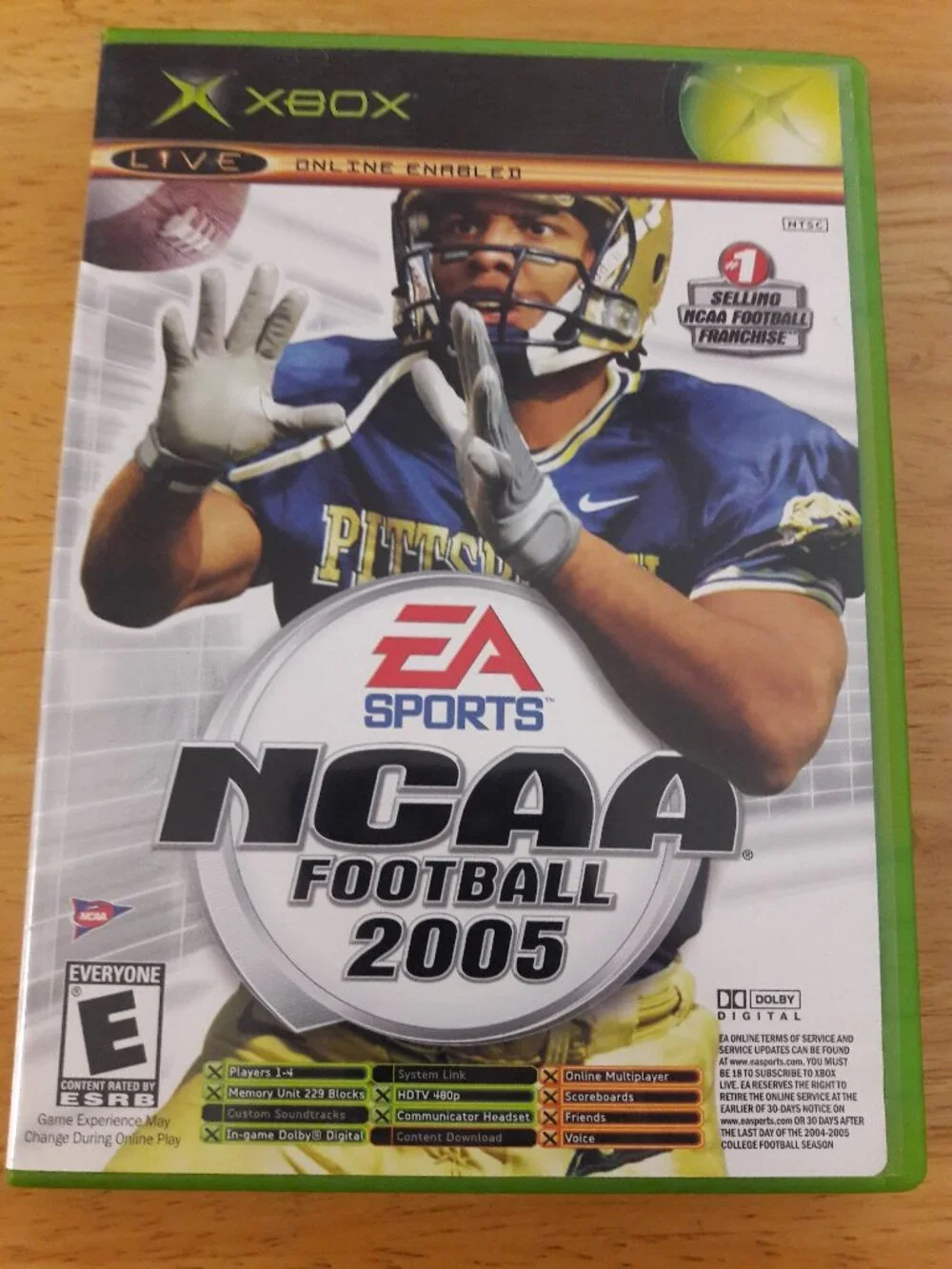 NCAA Football 2005 / Top Spin Combo (Microsoft Xbox, 2004)