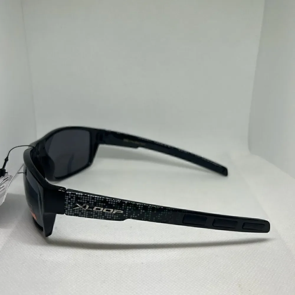 X-Loop Oval Wrap Mens Sunglasses