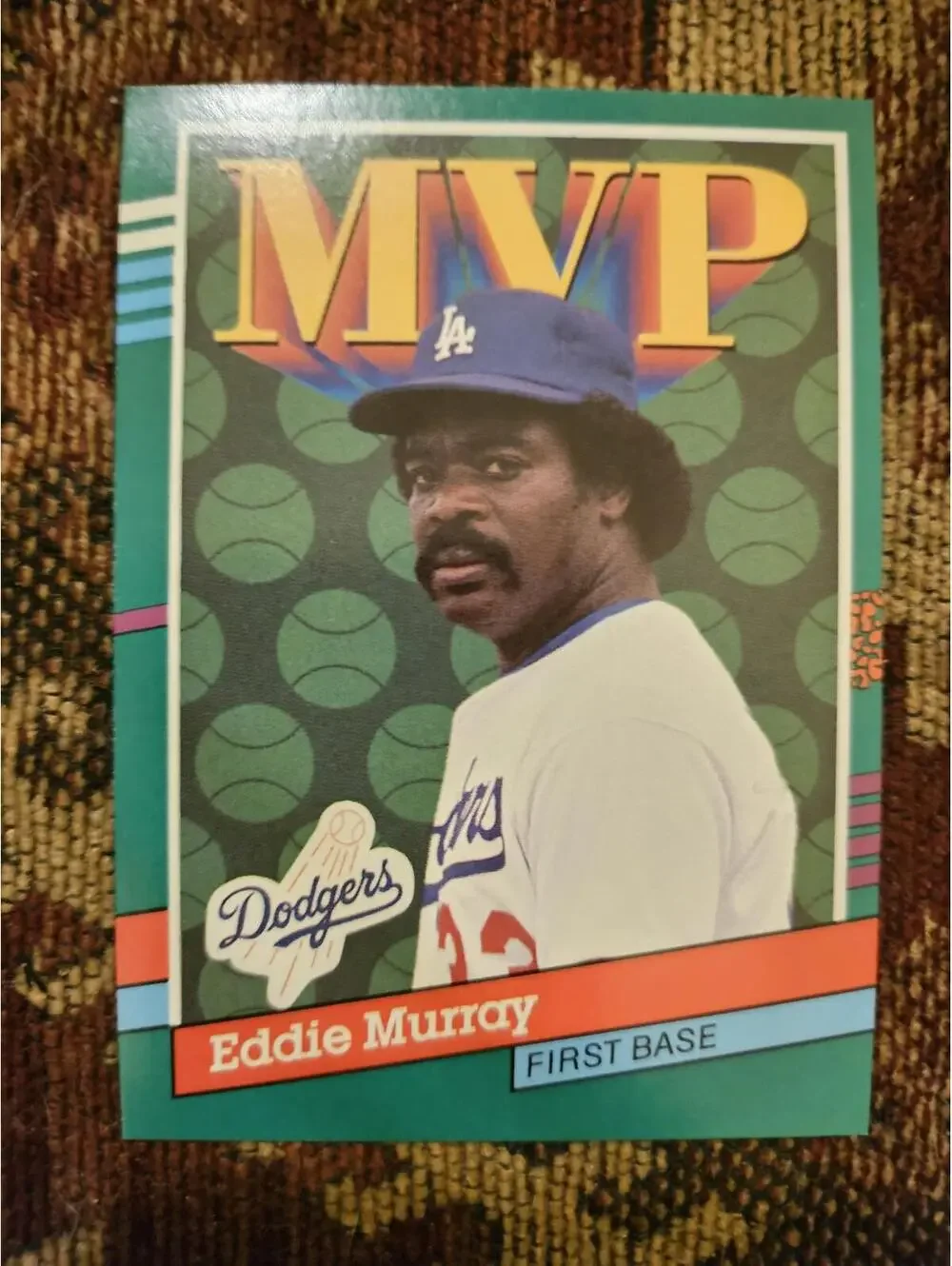 Eddie Murray - HOF - 1991 Donruss MVP card #405 MLB Baseball Card