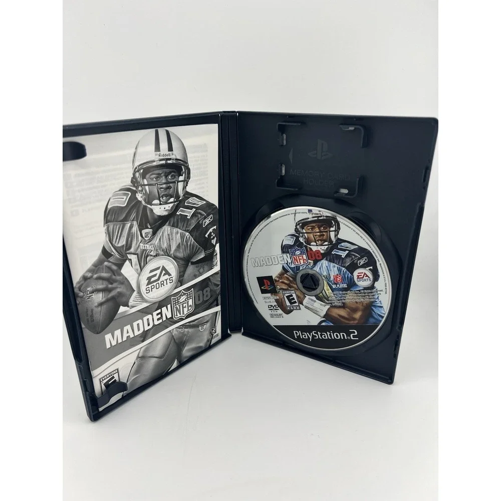 Madden NFL 08 - (Sony PlayStation 2 2007) PS2 CIB‎ Tested