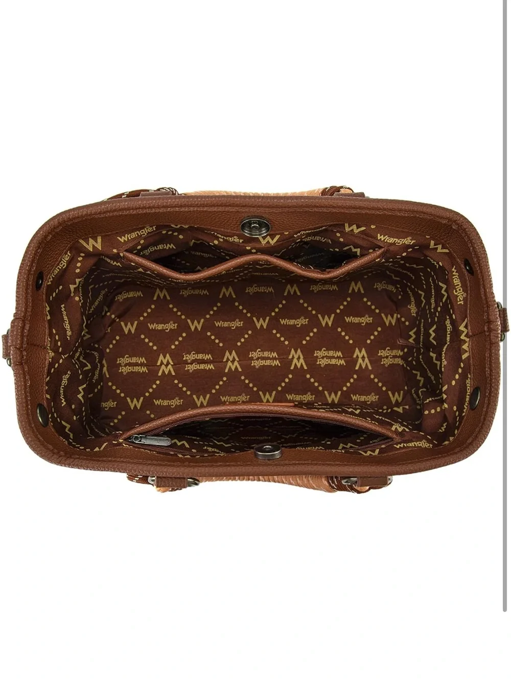 Wrangler structured satchel