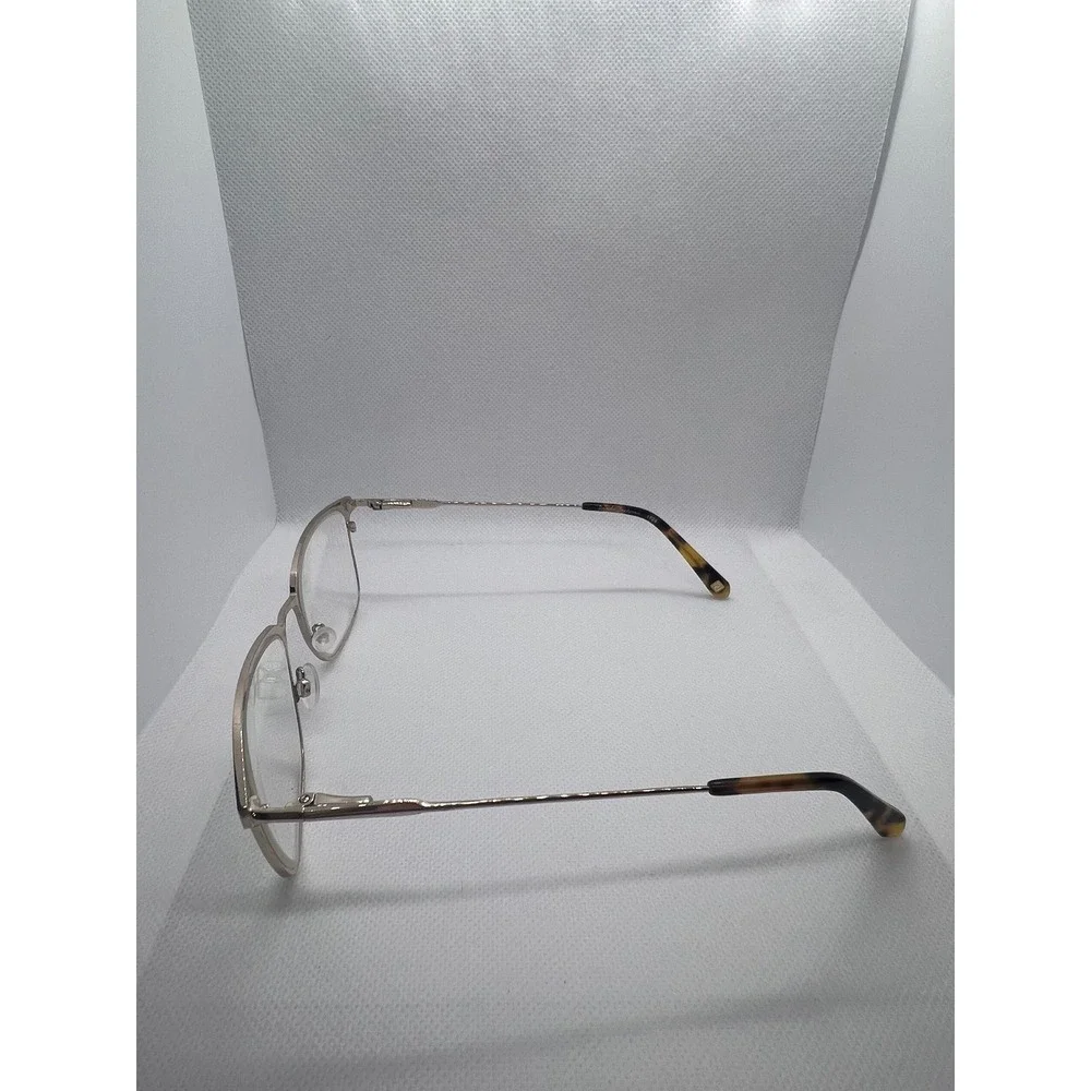 Randy Jackson‎ Eyeglasses Designer Frames Tortoise Gold Metal Women's