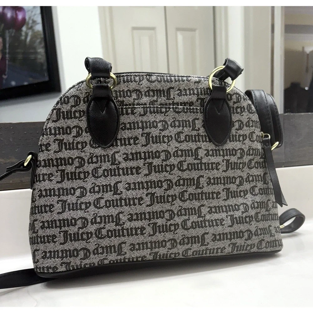 Juicy Couture Satchel‎ XBDY GOTHIC STATUS BLACK CRAZY FOR YOUR DOME