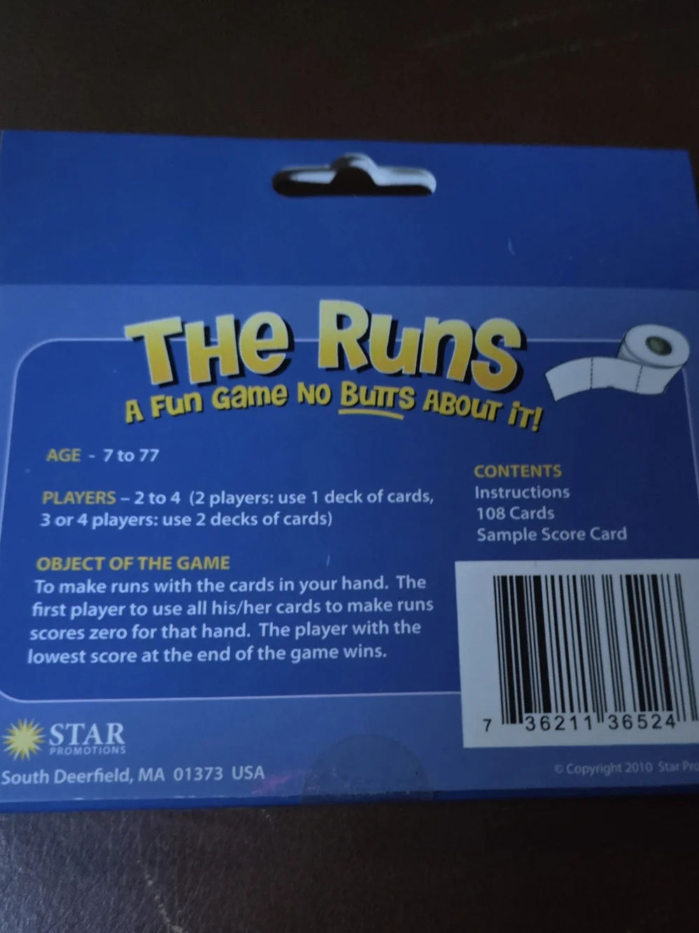 Star Promotions gifts game