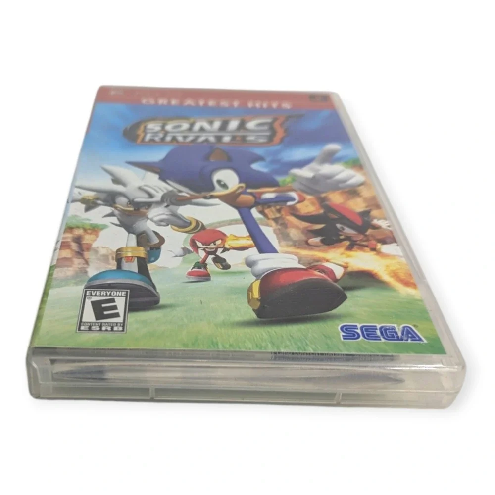 Sonic Rivals Sony PSP Greatest Hits SEGA 2006 CIB Complete with‎ Manual UMD Disc