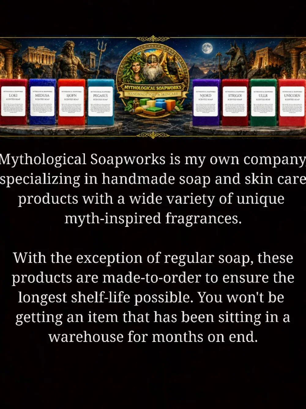 Mythological Soapworks anubis fragrance