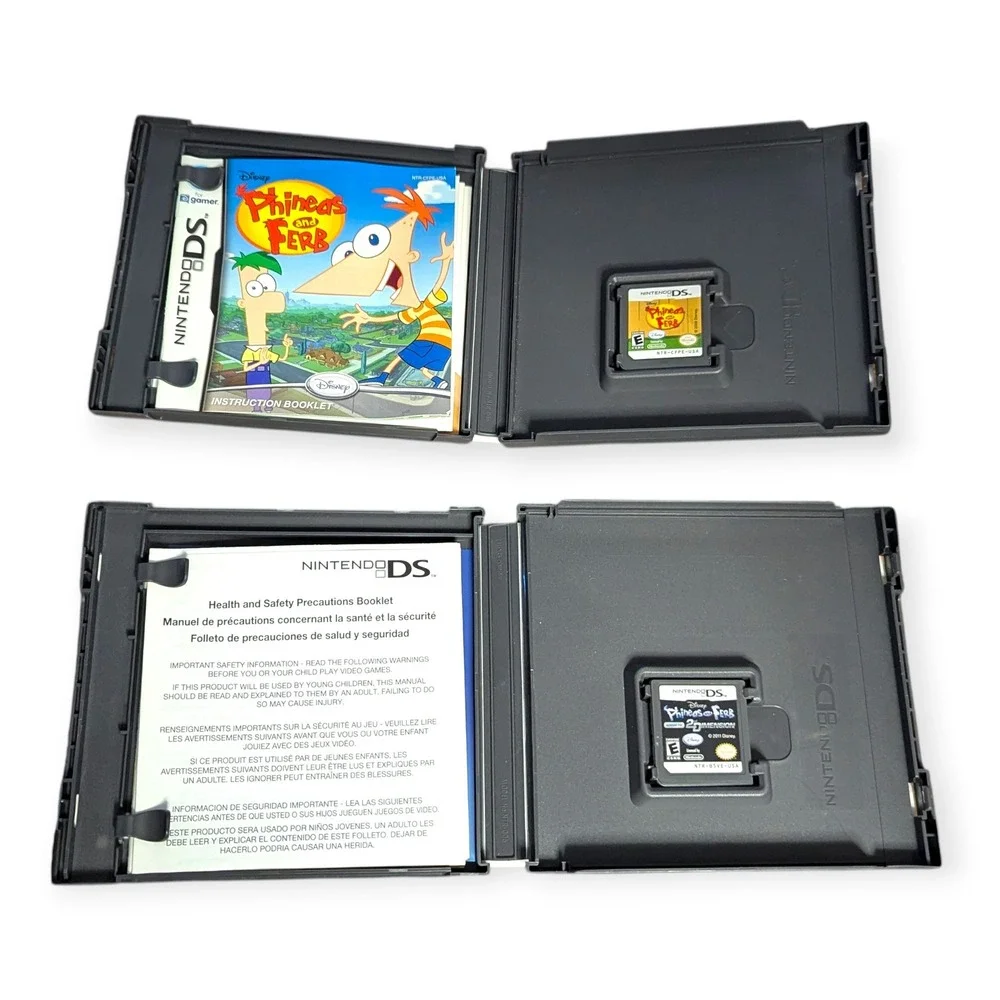 Nintendo DS Phineas and Ferb‎ Collection 2 Game Lot