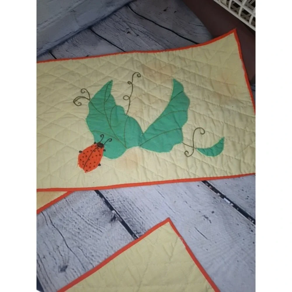 Handmade quilted fabric