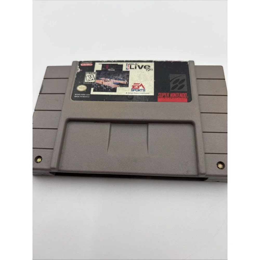 NBA Live 96 (SNES, 1995) Cart Only