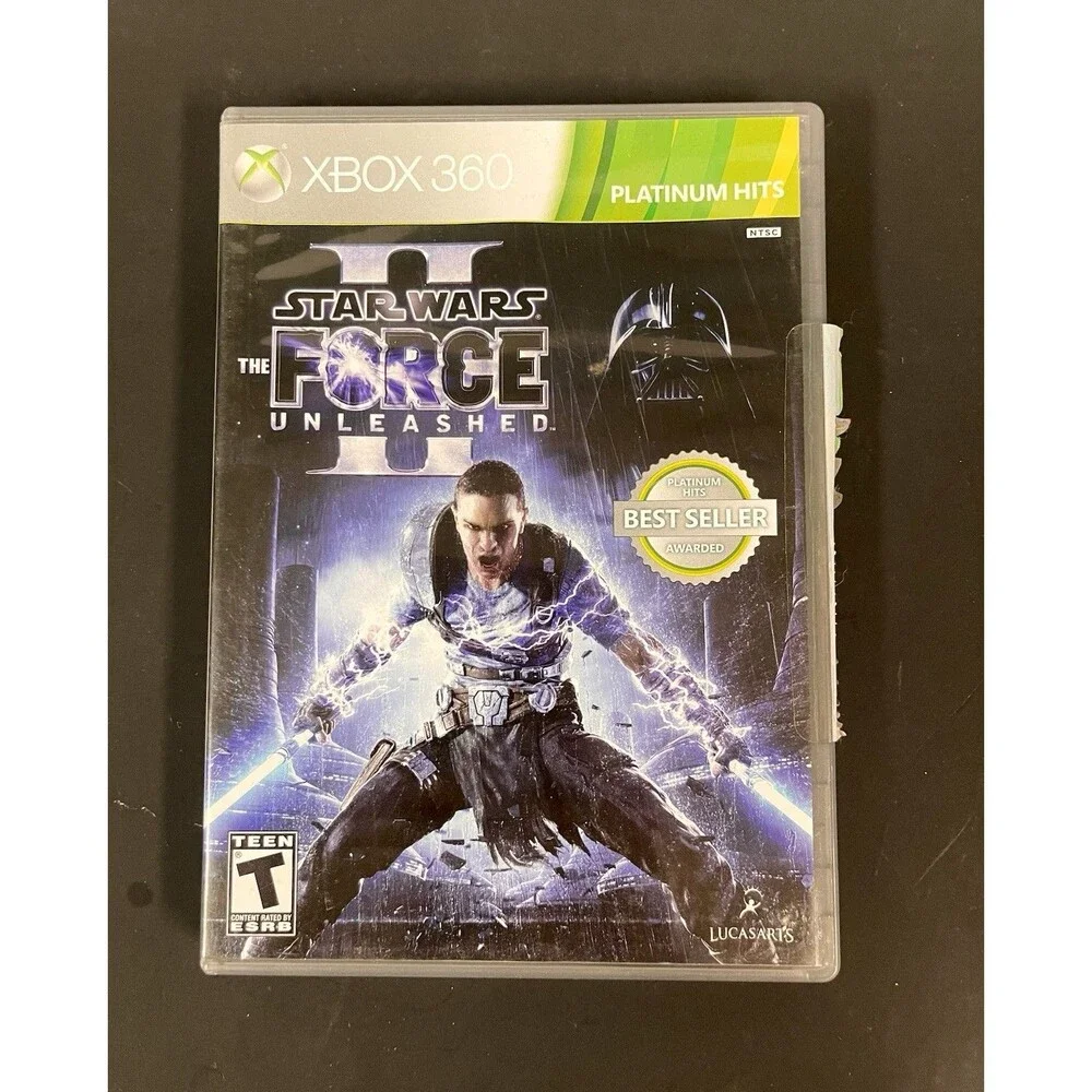 Star Wars: The Force Unleashed II - Platinum Hits (Microsoft Xbox 360, 2010)