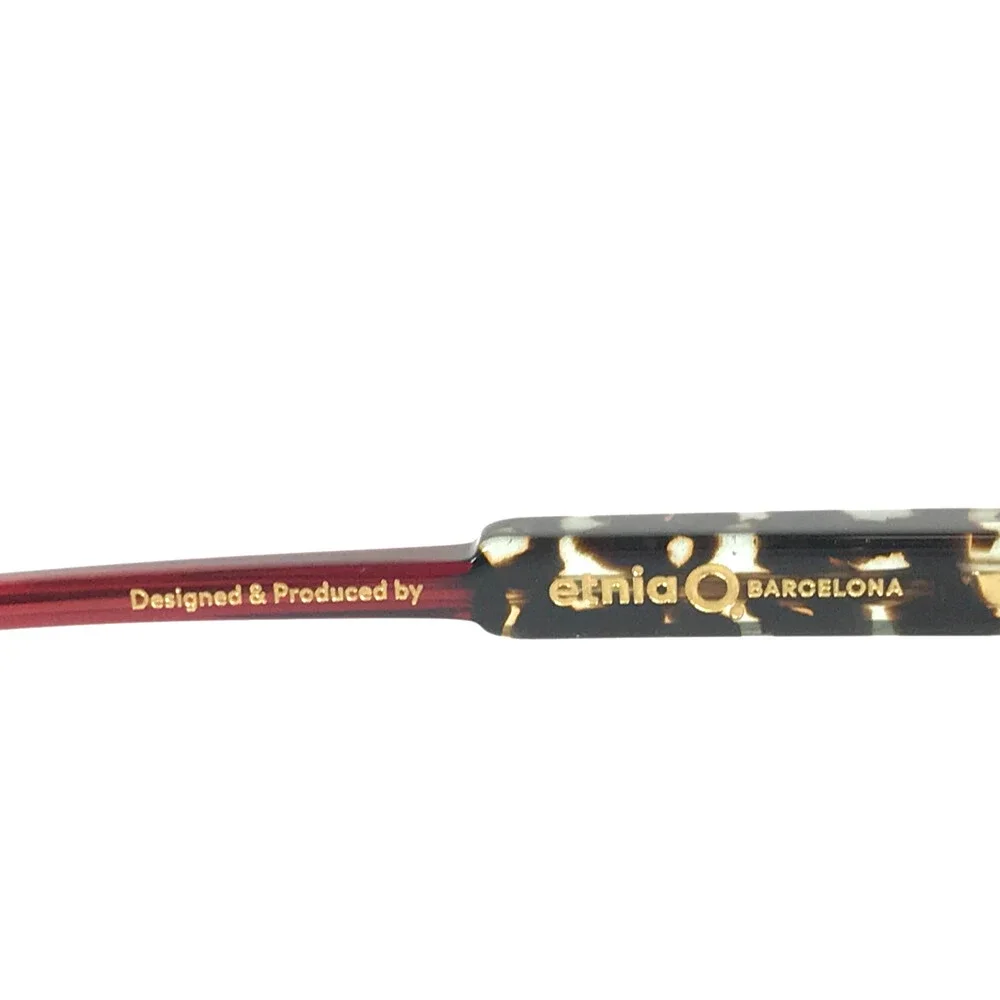 Etnia Barcelona Eyeglasses Frames SYKO BXHV Bordeaux Havana Aviator 54-16-138