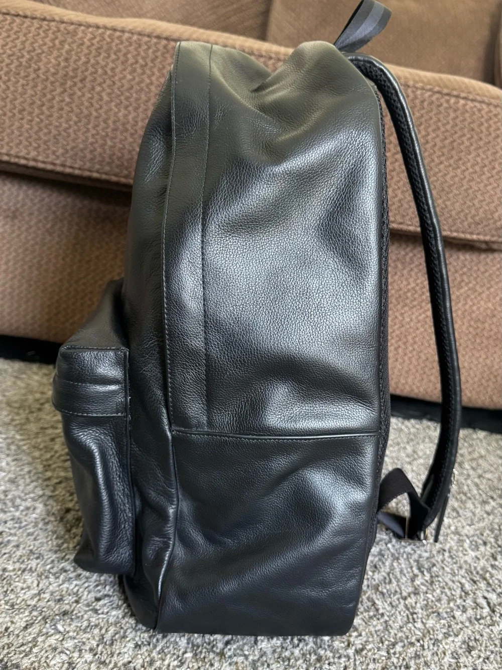 Coach sleek black