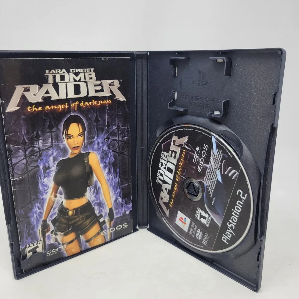 Lara Croft Tomb Raider The Angel of Darkness Playstation 2 PS2‎ Complete in Box