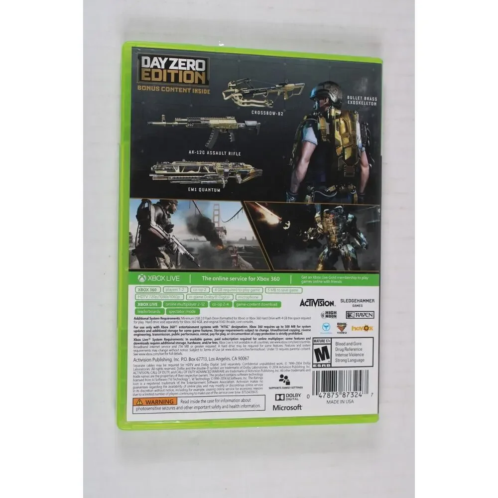 Call of Duty: Advanced Warfare - Day Zero Edition - Microsoft Xbox 360