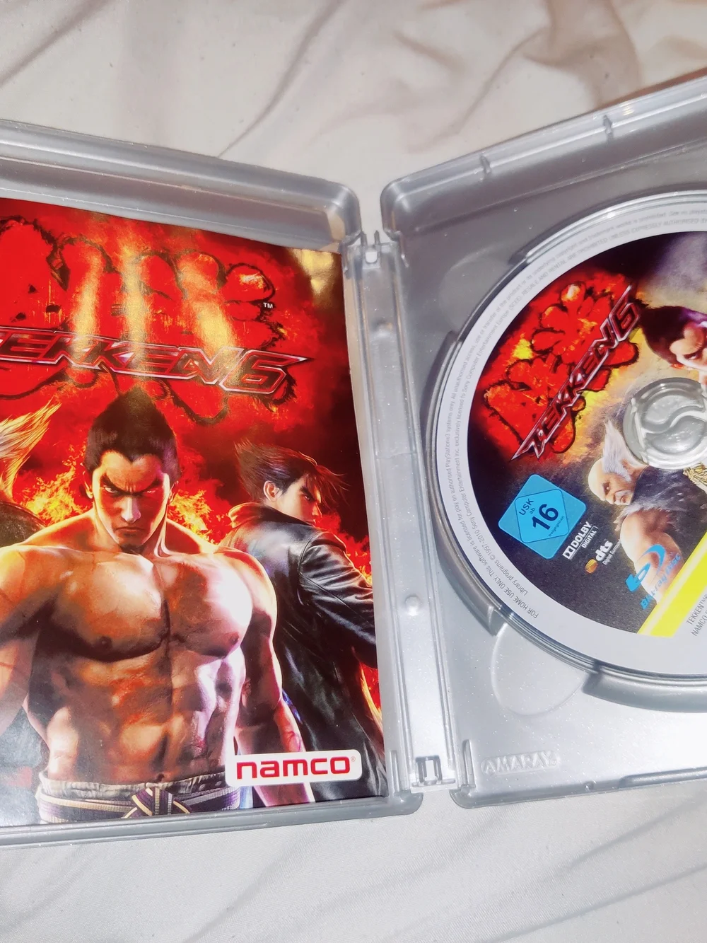 Namco Tekken 6 (Platinum) for PS3 - Yellow Cover