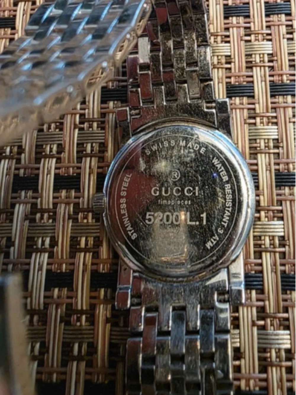 Gucci silver tone