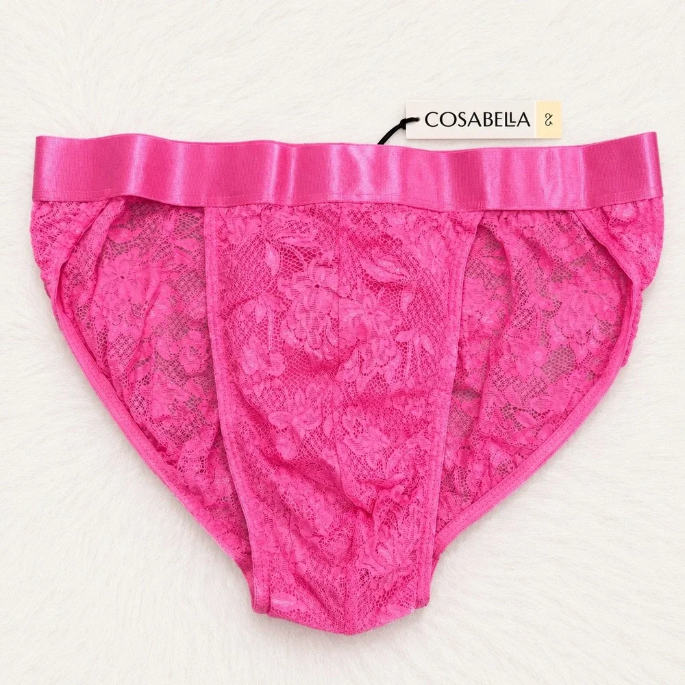 COSABELLA Never Say Never‎ Men's Sports Brief Rani Pink / Size M - NWT