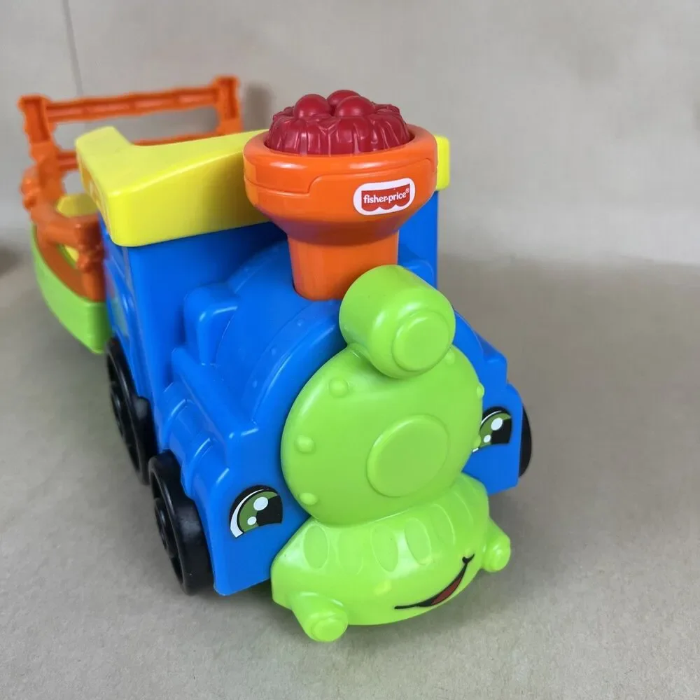Fisher Price Little People Animals Musical Choo Choo Zoo Train Only,‎ Works