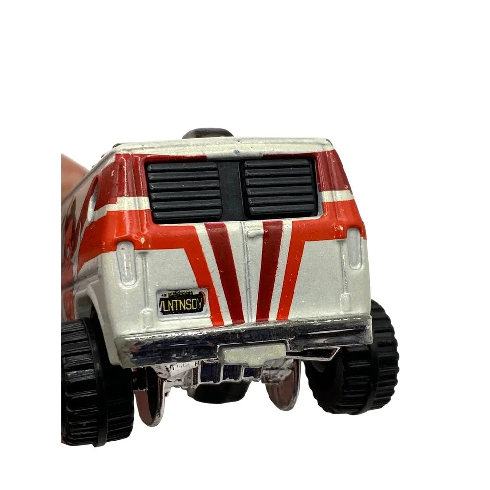 Rare 1977 VTG Hot Wheels Baja Breaker‎ Super Van Valentine Day Cupid Rods White