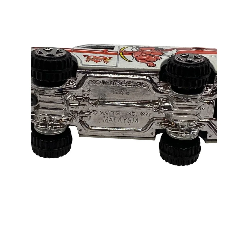 Rare 1977 VTG Hot Wheels Baja Breaker‎ Super Van Valentine Day Cupid Rods White