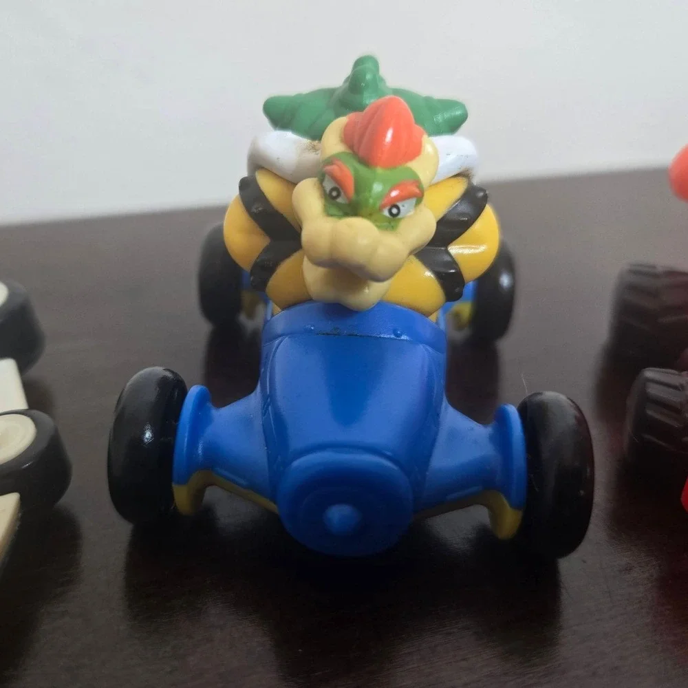 Nintendo Mario‎ Kart Toy Cars Kids OS Multicolor Good Bowser Mario Lot 3pc