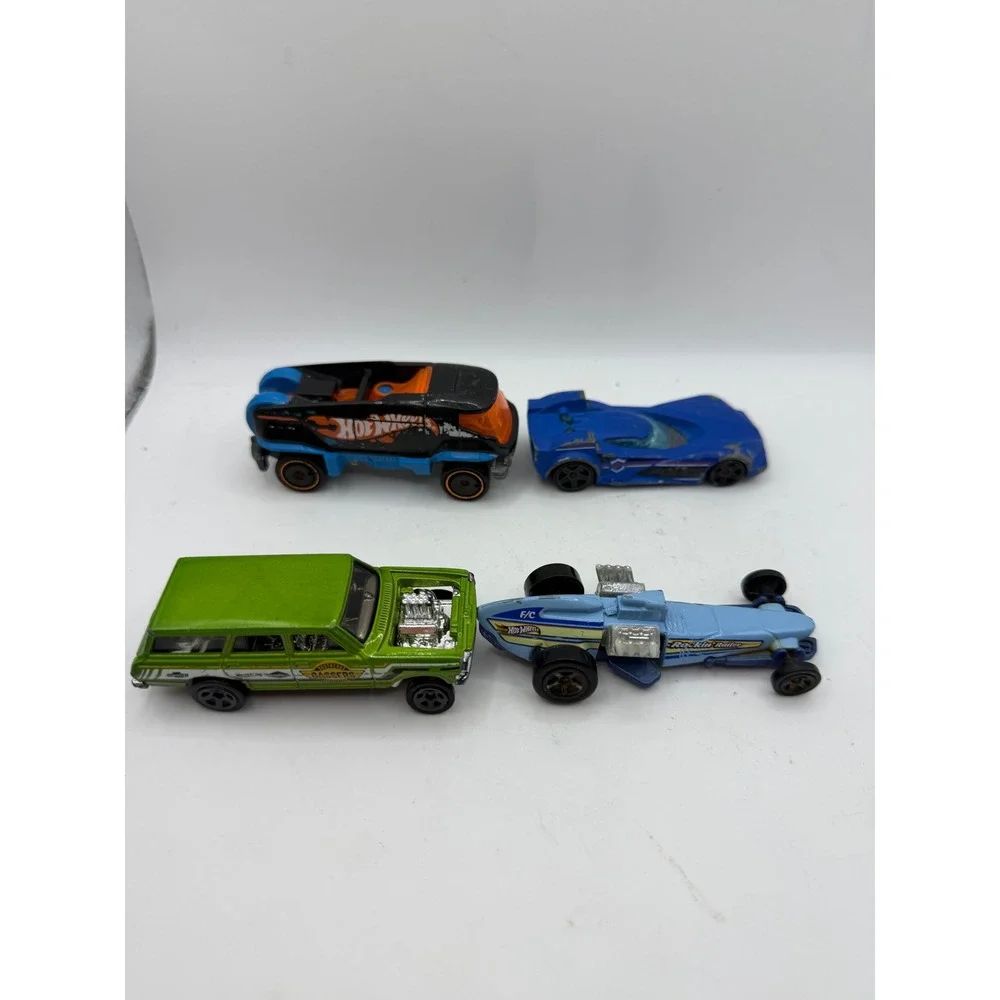 Hot Wheels Lot 64‎ Chevy Nova Gasser Rockin Railer Baja Bison Scoopa Di Fuego