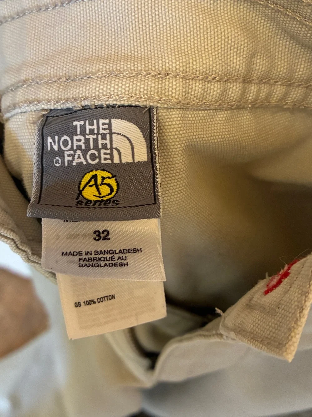 The North Face Men's Light Khaki Cargo Pants