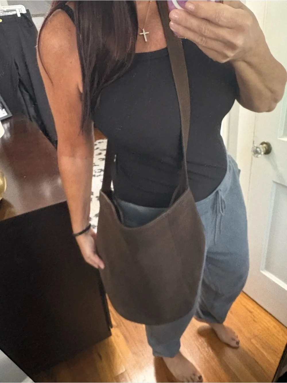 Coach pebbled leather