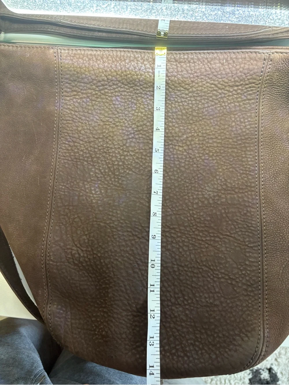 Coach pebbled leather