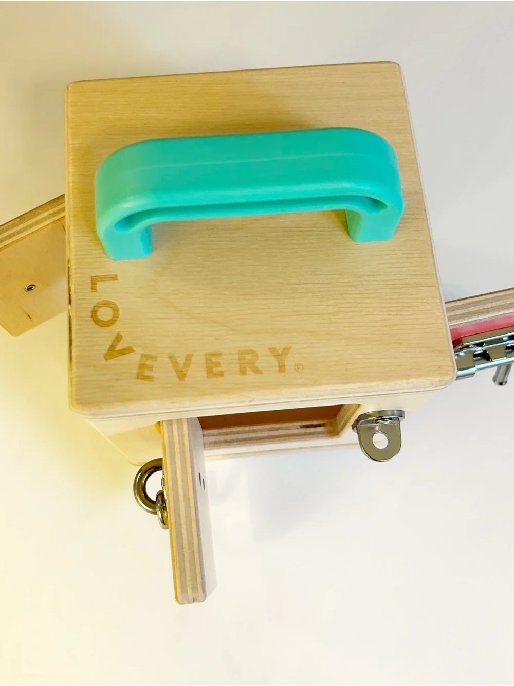 LOVEVERY wooden lockbox