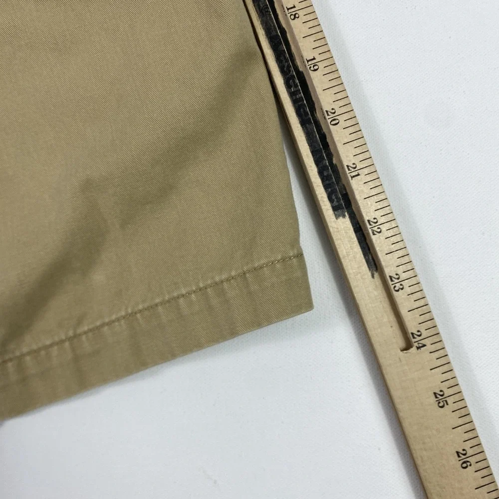 The North Face Shorts Mens‎ 38 Khaki Chino Twill Zip Fly Flat Front Outdoors
