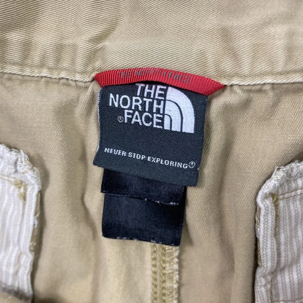 The North Face Shorts Mens‎ 38 Khaki Chino Twill Zip Fly Flat Front Outdoors