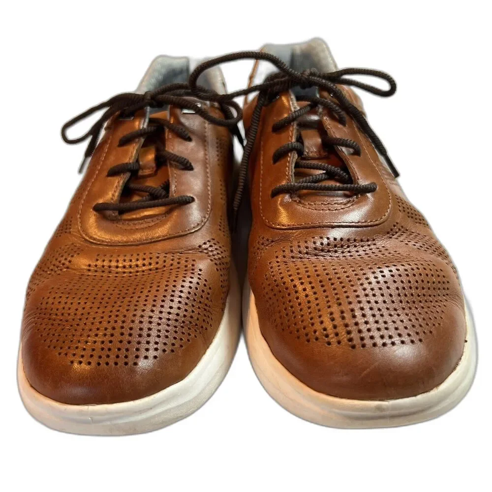 Johnston & Murphy  Men’s Activate U-Throat Shoe‎ Brown Size 8.5M Style 25-3820