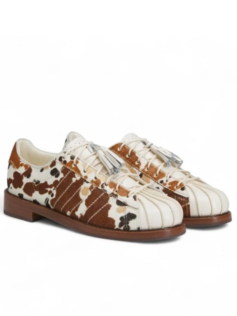 CLOT x adidas Superstar Cow Print Dress Shoe by Edison Chen Size US 9.5 Men’s