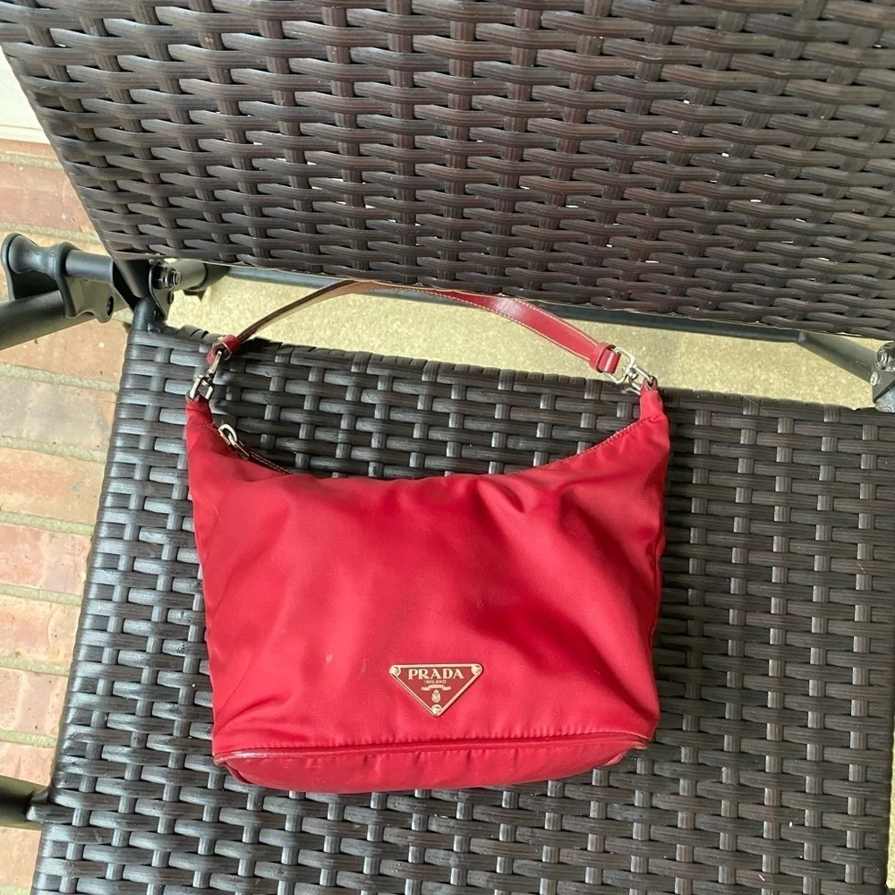 Prada tessuto bag