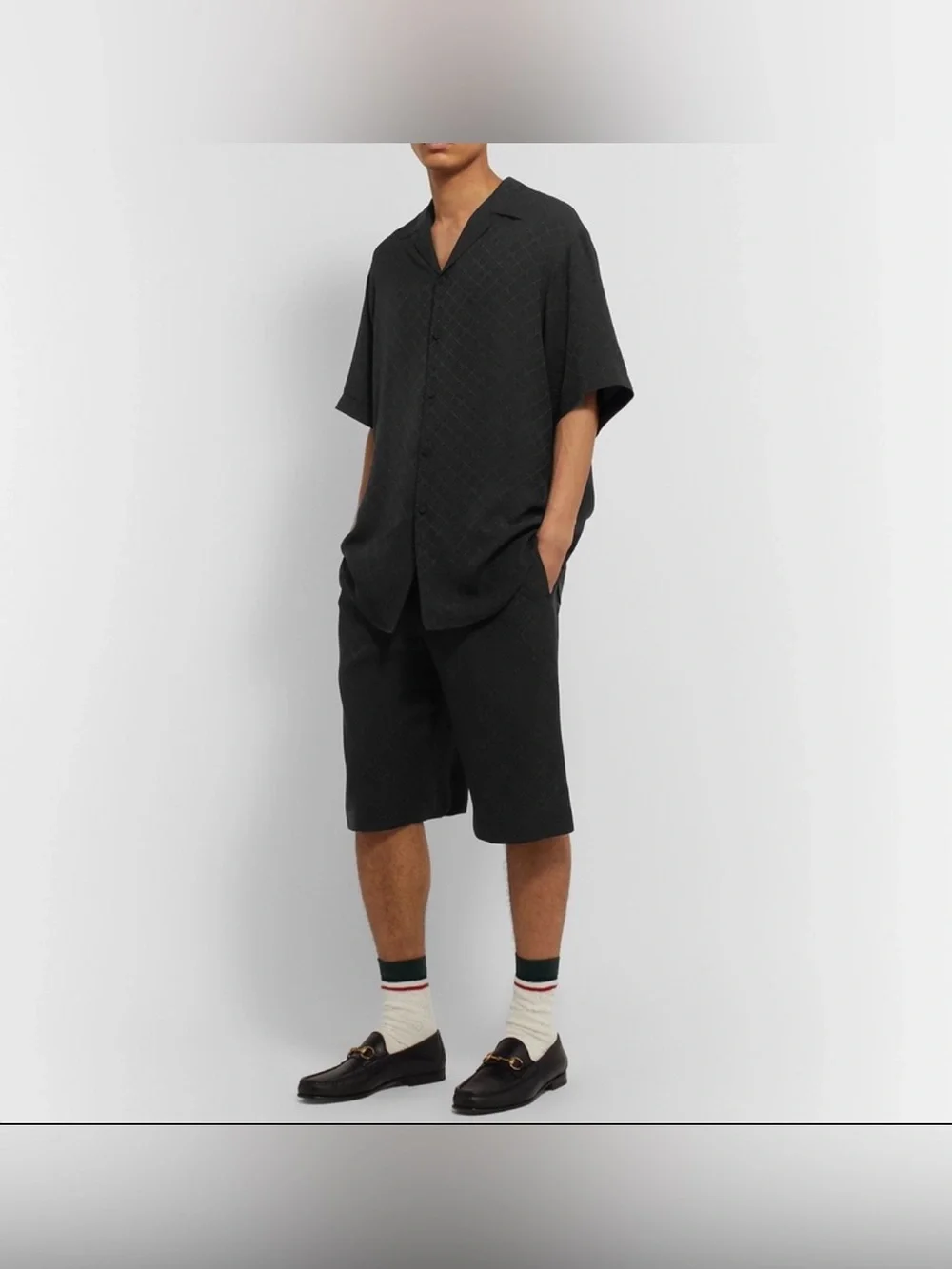 Silk shirt by Gucci