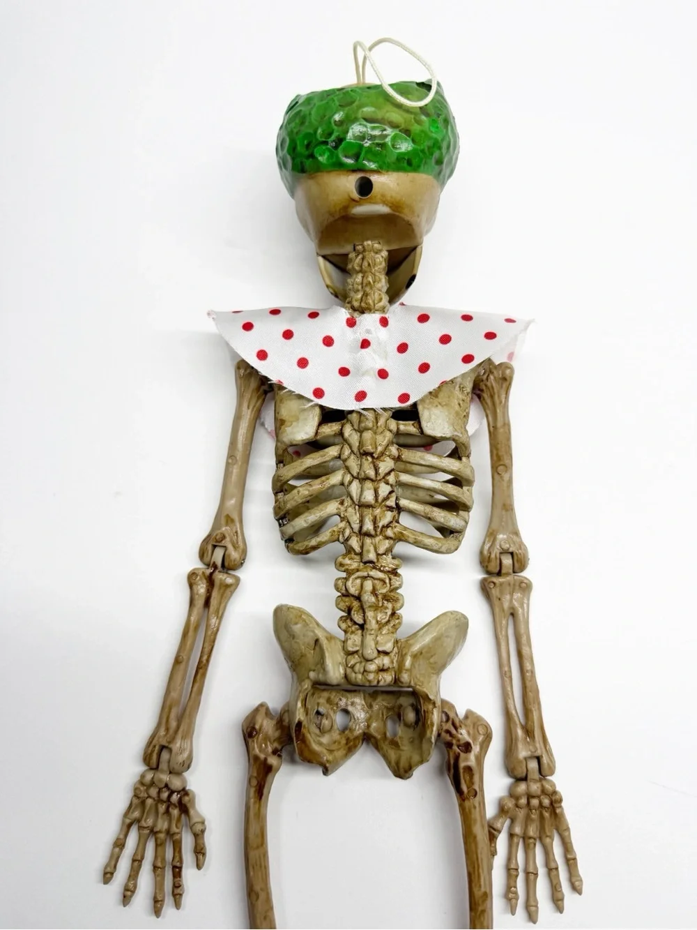 Magic Power Creepy Evil Clown Skeleton Hanging Articulated 14”