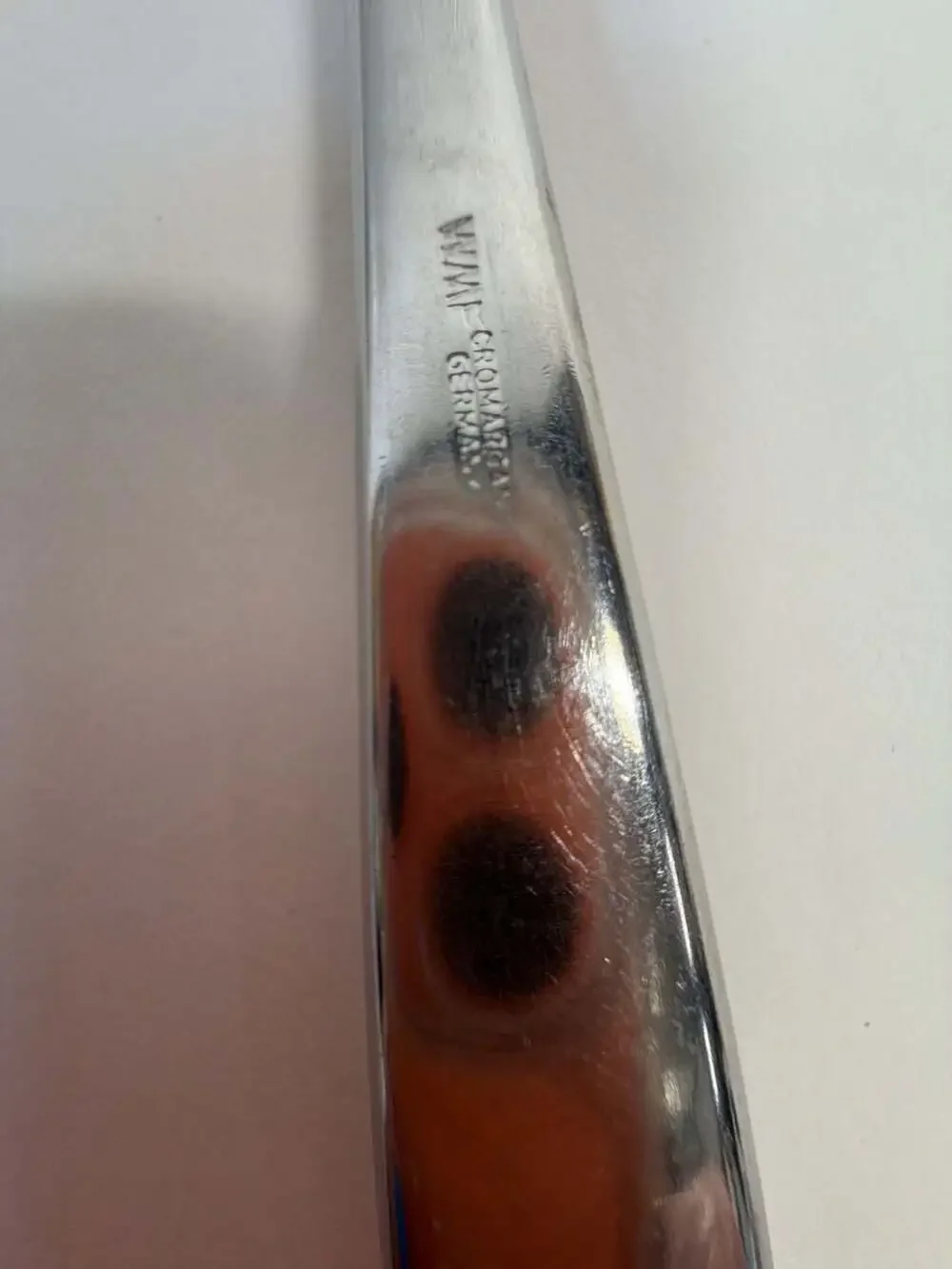 Set‎ of 3 WMF Cromargan Line Stainless Steel Soup Spoons