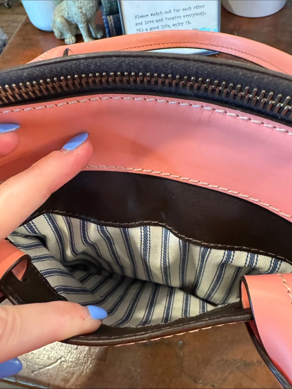 Dooney & Bourke shoulder straw