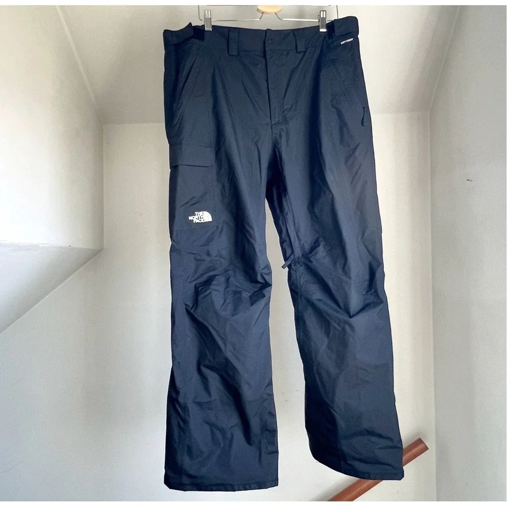 The North Face Snow Pants Mens XL Black DryVent Ski Snowboard‎ Baggy Technical