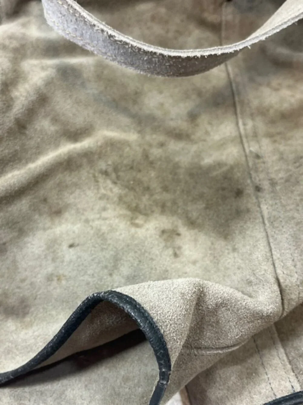 Lederhosen vintage grey